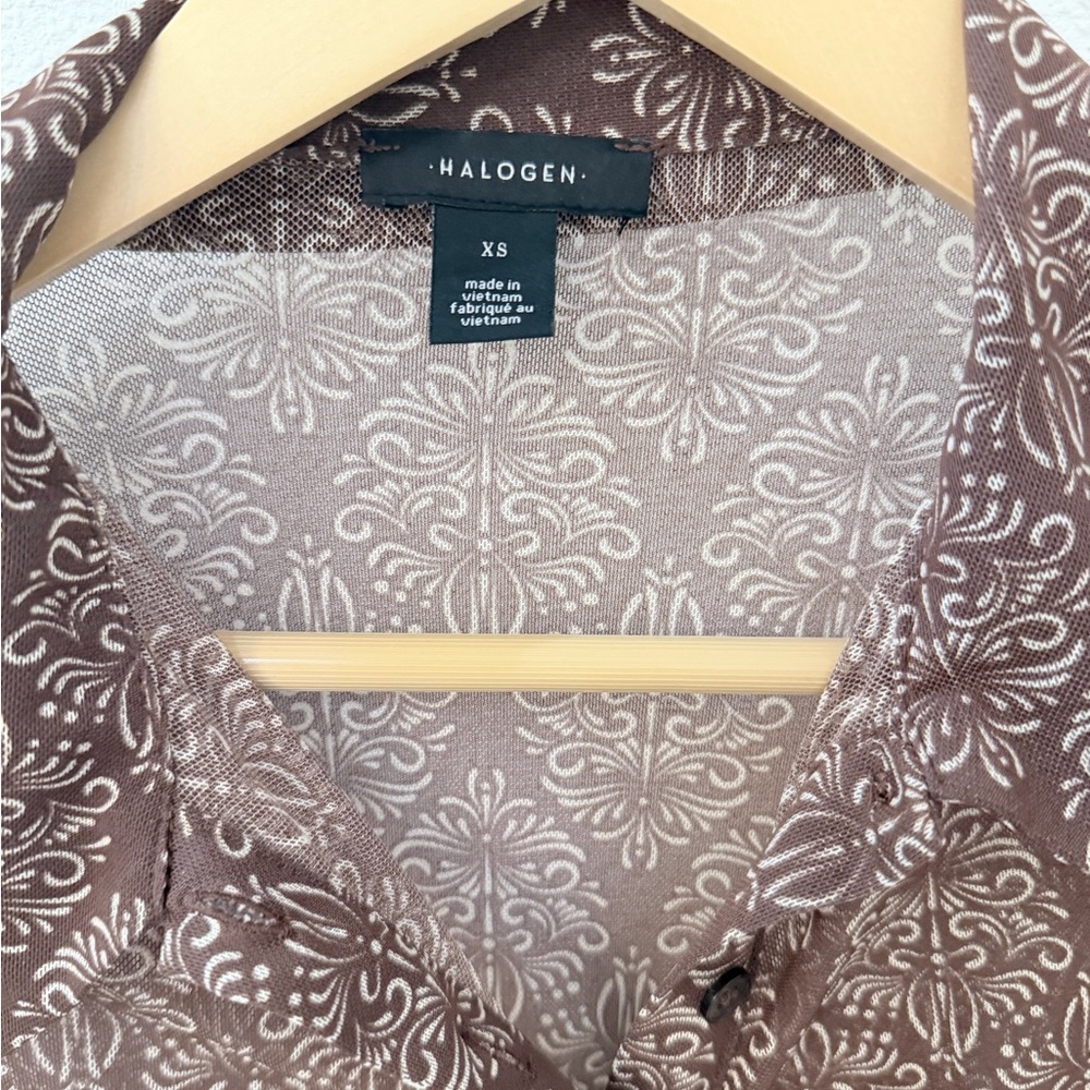 Halogen mash button down - image 2